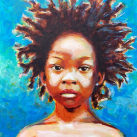 BMac Nappy hair 1 50×60